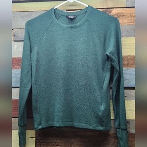 Athleta Girl Green Long Sleeve Top Size M